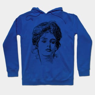 Gibson Girl Portrait Hoodie